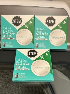 stem Refills in Teal & White Packaging set of 3